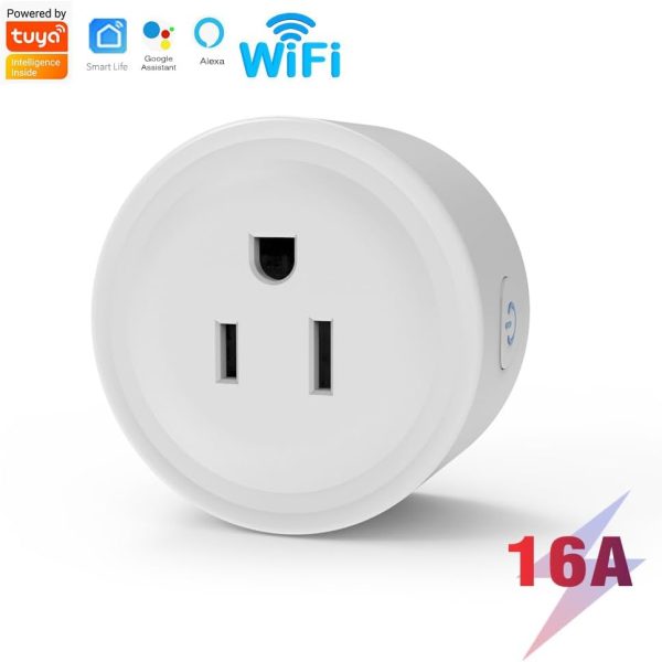Smart Plug Simple Set Up with One Voice Command, APP Remote Control，Voice Control, Timer & Schedulete, Stable Connection, Bluetooth Mesh, Require Echo ,16A, White - Image 2